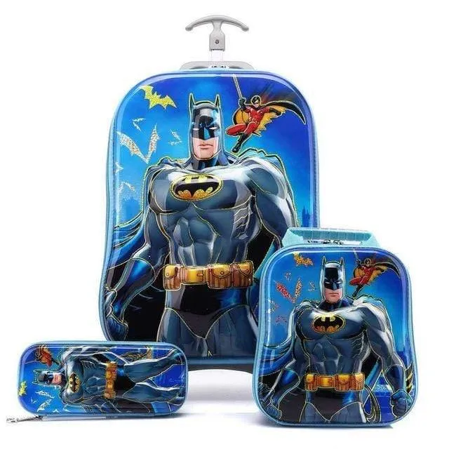 Kinder reisen Trolley Student Trolley Fall niedlichen Kinder Koffer junge Mädchen Cartoon Tasche Bleistift Box Kinder Geschenk