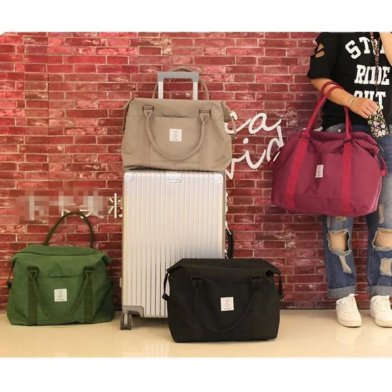 Travel Abroad Boarding Bag Große Kapazität Handgepäck Umhängetasche Aufbewahrungstasche Kleidung Trolley Oxford Reisetasche