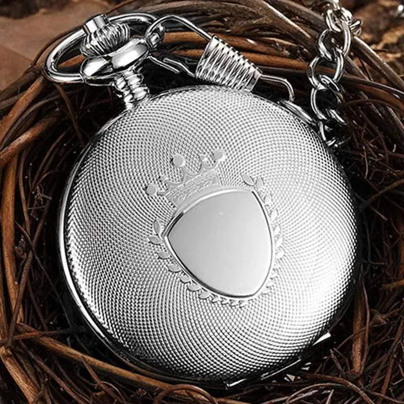 Luxus Quarz Taschenuhr Kette Anhänger Vintage Römische Ziffern Halskette Uhr Unisex Steampunk Frauen Männer Geschenk