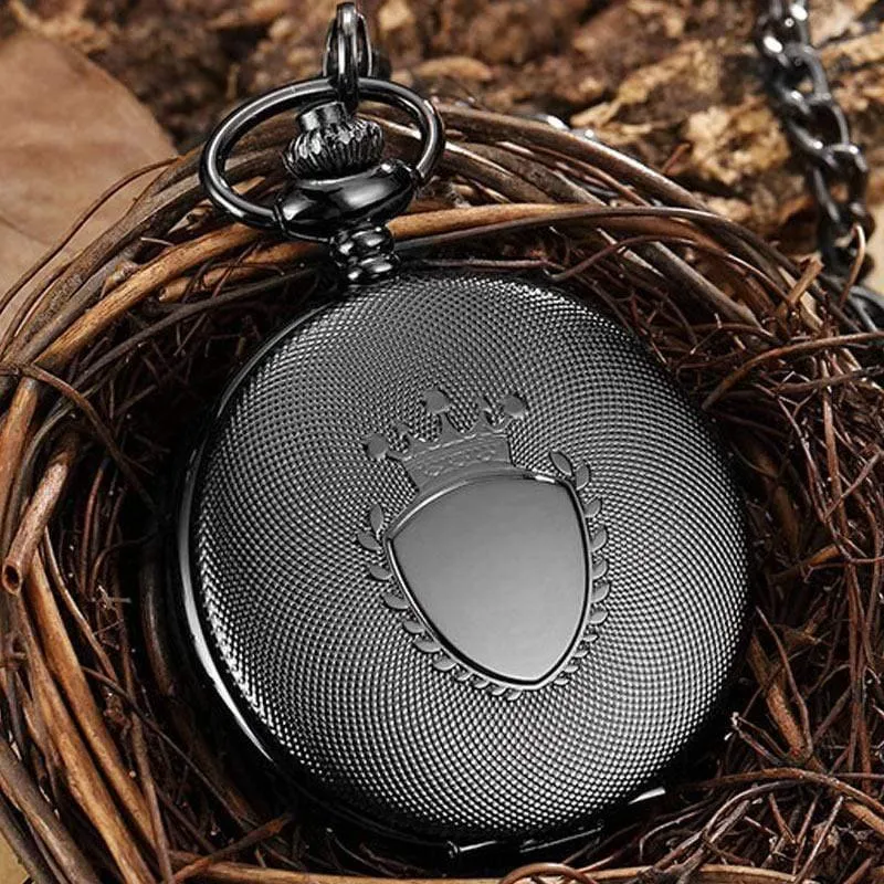 Luxus Quarz Taschenuhr Kette Anhänger Vintage Römische Ziffern Halskette Uhr Unisex Steampunk Frauen Männer Geschenk