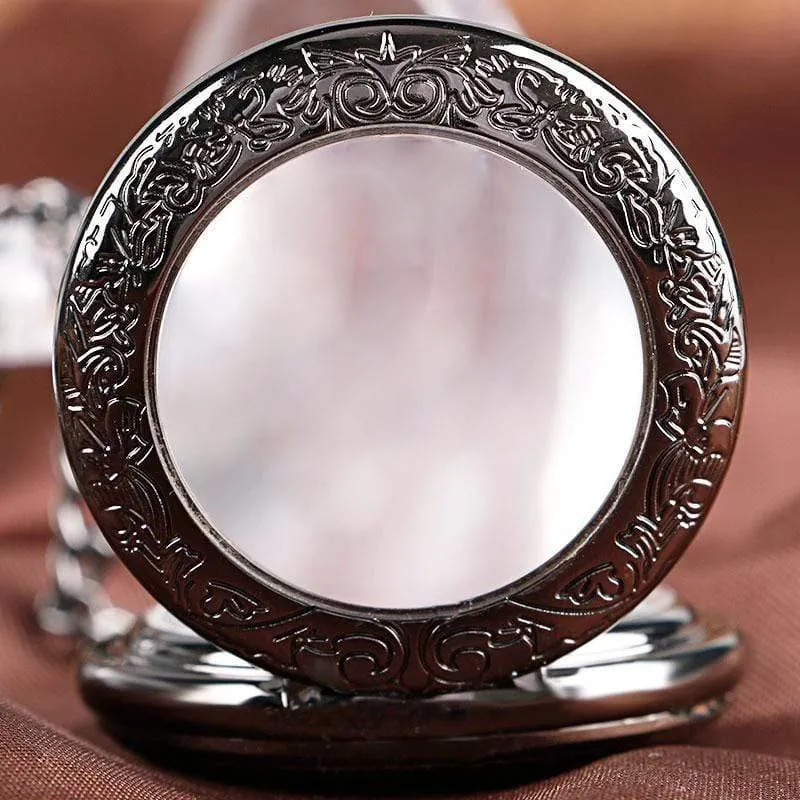 Taschenuhr Herren Carving Transparente Glasabdeckung Wicklung Mode Automatische Steampunk Exquisite Taschenuhr Geschenk