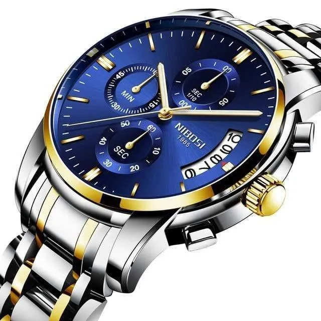 Männer Uhr Quarz Herren Uhren Top Brand Luxury Business Chronograph Sport Uhr Männer Military Uhr Saat Relogio Masculino