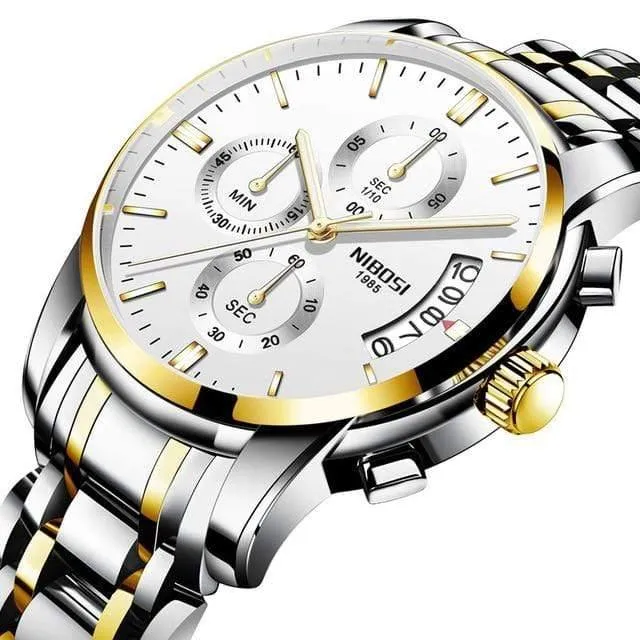 Männer Uhr Quarz Herren Uhren Top Brand Luxury Business Chronograph Sport Uhr Männer Military Uhr Saat Relogio Masculino