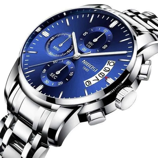 Männer Uhr Quarz Herren Uhren Top Brand Luxury Business Chronograph Sport Uhr Männer Military Uhr Saat Relogio Masculino