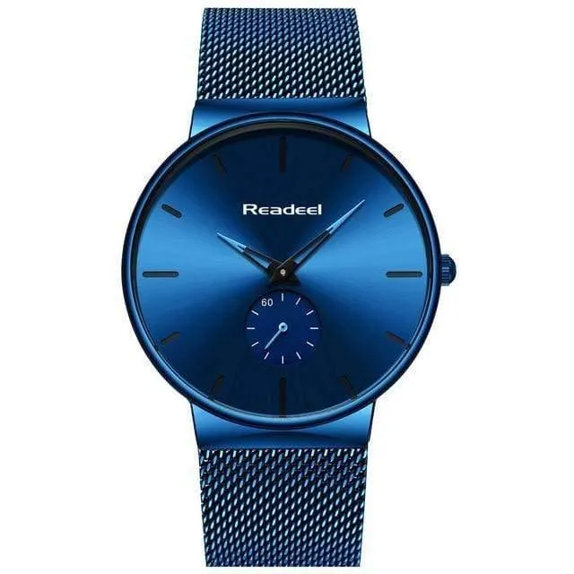 Sportuhren Top Marke Luxus Ultra Thin Casual Wasserdichte Sportuhr Quarz Vollstahl Herrenuhr Relogio Masculino