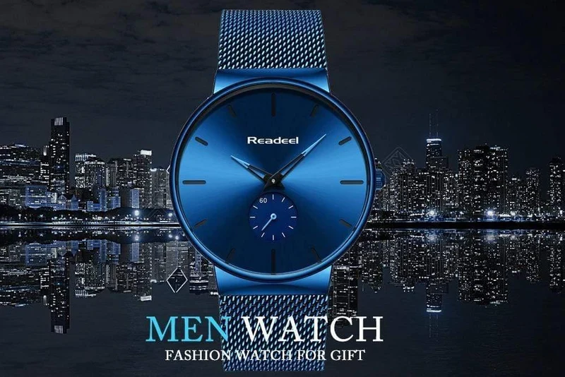 Sportuhren Top Marke Luxus Ultra Thin Casual Wasserdichte Sportuhr Quarz Vollstahl Herrenuhr Relogio Masculino