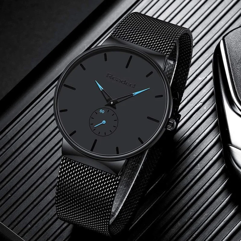 Sportuhren Top Marke Luxus Ultra Thin Casual Wasserdichte Sportuhr Quarz Vollstahl Herrenuhr Relogio Masculino