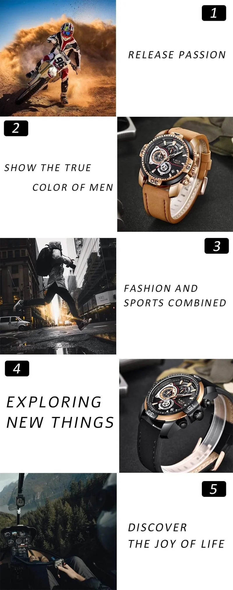 Herren Uhren Top Brand Luxus Casual Leder Quarz Uhr Männlichen Sport Wasserdichte Uhr Gold Uhr Männer Relogio Masculino