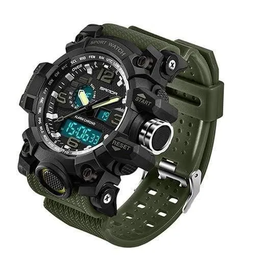 Military Herrenuhren Top-Marke Luxus wasserdichte Sportuhr Männer S Shock Quarzuhren Uhr Relogio Masculino