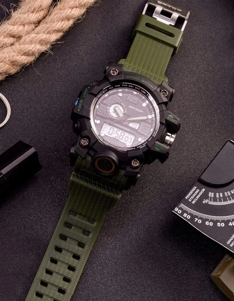 Military Herrenuhren Top-Marke Luxus wasserdichte Sportuhr Männer S Shock Quarzuhren Uhr Relogio Masculino