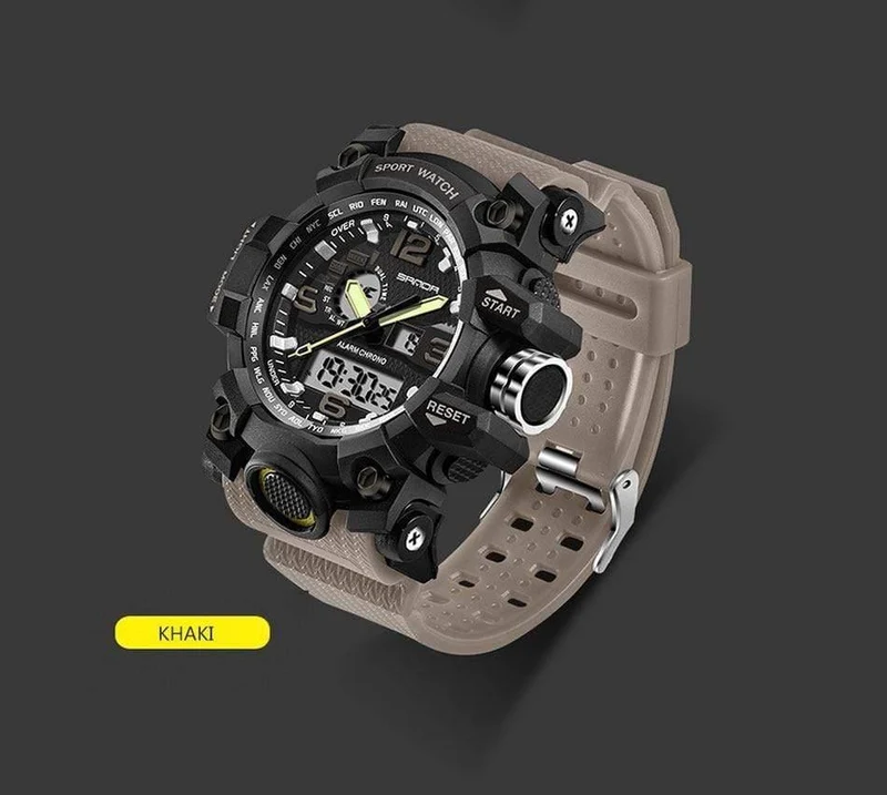 Military Herrenuhren Top-Marke Luxus wasserdichte Sportuhr Männer S Shock Quarzuhren Uhr Relogio Masculino