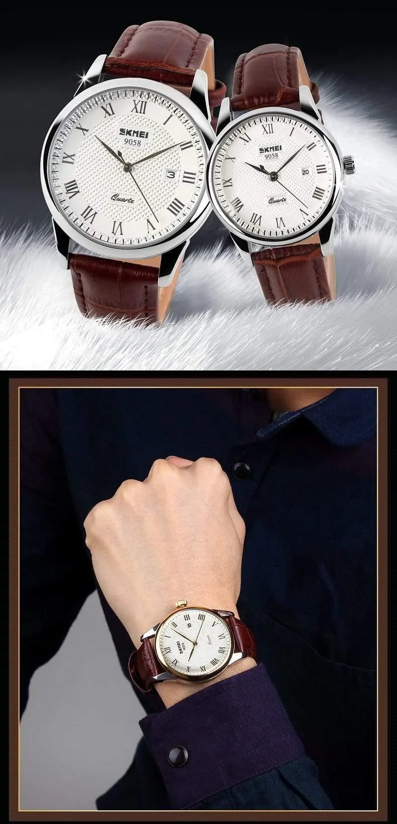 Herren Uhren Top Brand Luxus Quarz Uhr Skmei Mode Casual Business Armbanduhren Wasserdichte Männliche Uhr Relogio Masculino