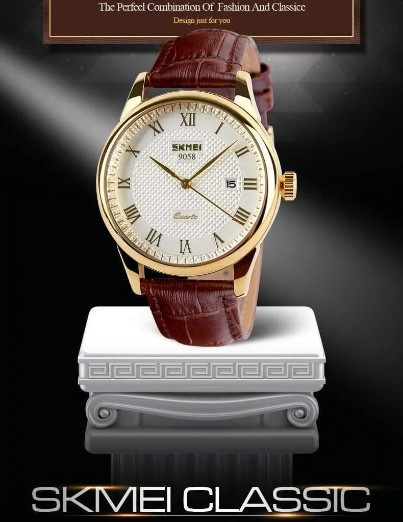 Herren Uhren Top Brand Luxus Quarz Uhr Skmei Mode Casual Business Armbanduhren Wasserdichte Männliche Uhr Relogio Masculino