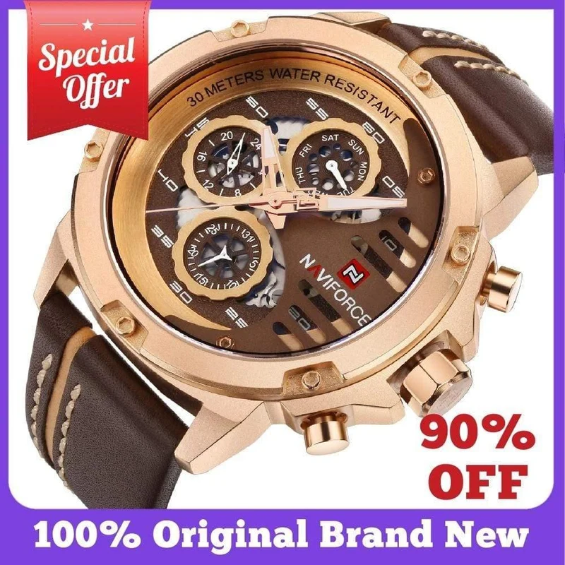 Herren Uhren Top Marke Luxus 3Bar Wasserdicht Datum Quarz Uhr Mann Leder Sport Armbanduhr Männer Wasserdichte Uhr