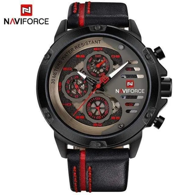 Herren Uhren Top Marke Luxus 3Bar Wasserdicht Datum Quarz Uhr Mann Leder Sport Armbanduhr Männer Wasserdichte Uhr