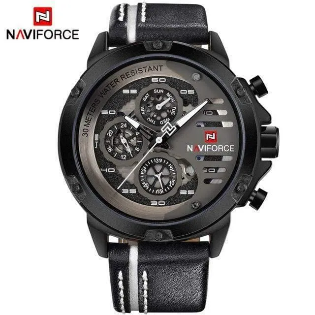 Herren Uhren Top Marke Luxus 3Bar Wasserdicht Datum Quarz Uhr Mann Leder Sport Armbanduhr Männer Wasserdichte Uhr