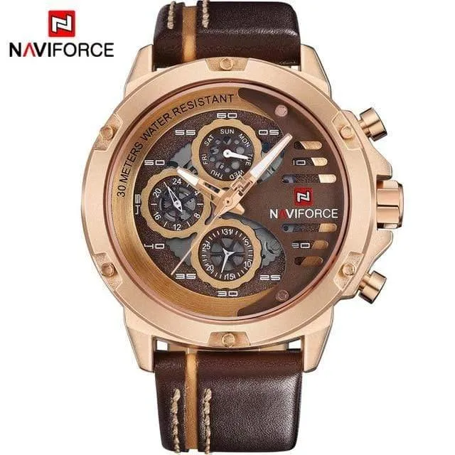 Herren Uhren Top Marke Luxus 3Bar Wasserdicht Datum Quarz Uhr Mann Leder Sport Armbanduhr Männer Wasserdichte Uhr