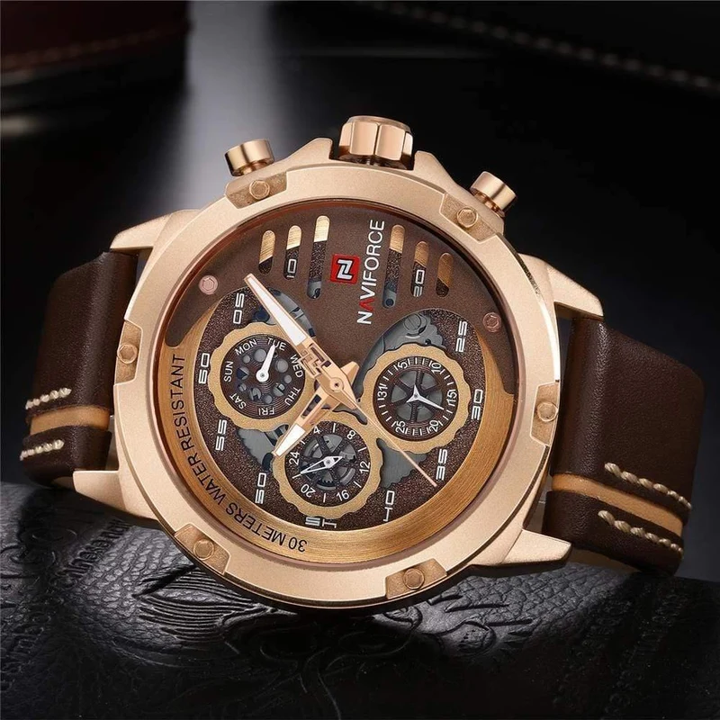 Herren Uhren Top Marke Luxus 3Bar Wasserdicht Datum Quarz Uhr Mann Leder Sport Armbanduhr Männer Wasserdichte Uhr