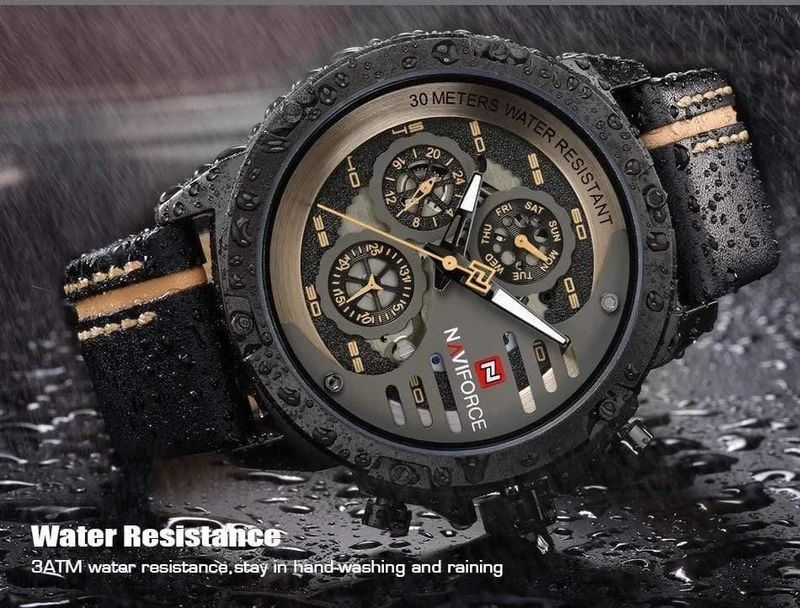 Herren Uhren Top Marke Luxus 3Bar Wasserdicht Datum Quarz Uhr Mann Leder Sport Armbanduhr Männer Wasserdichte Uhr
