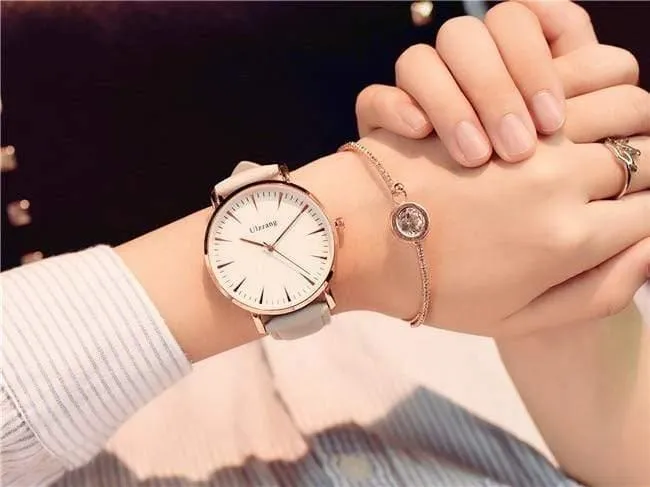 Frauen uhren luxus mode quarz armbanduhren tropfenverschiffen ulzzang marke frau uhr montre femme