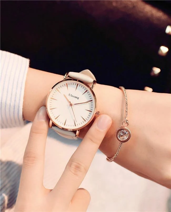 Frauen uhren luxus mode quarz armbanduhren tropfenverschiffen ulzzang marke frau uhr montre femme
