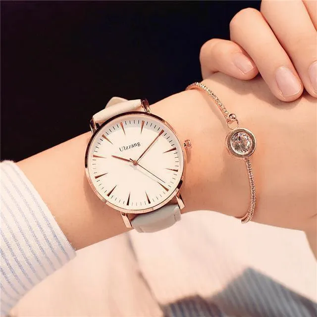Frauen uhren luxus mode quarz armbanduhren tropfenverschiffen ulzzang marke frau uhr montre femme