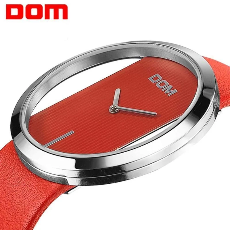 Arbeiten Sie elegante Dame Leather Wrist Watch Waterproof beiläufige Quarzuhr für Frauen Relogio Feminino um