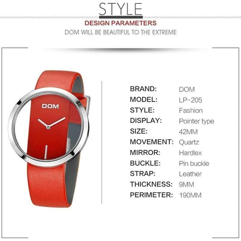 Arbeiten Sie elegante Dame Leather Wrist Watch Waterproof beiläufige Quarzuhr für Frauen Relogio Feminino um