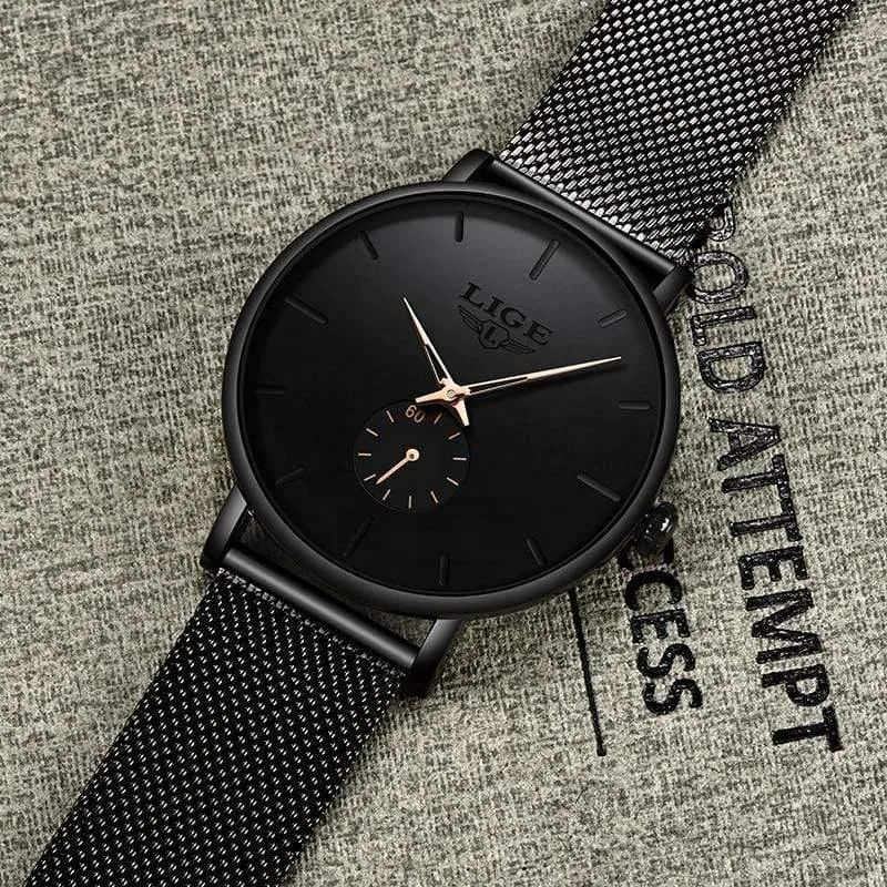Damenuhren Top-Marke Luxus Casual Fashion Watch Damen Quarz wasserdicht Uhr Mesh Gürtel Damen Armbanduhr Damenuhr
