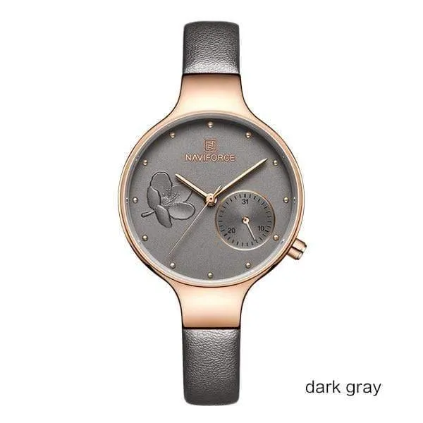 Frauen Uhren Top Luxus Marke Damen Quarz Uhren Echtes Leder Armband Casual Armbanduhren Geschenk Für Mädchen