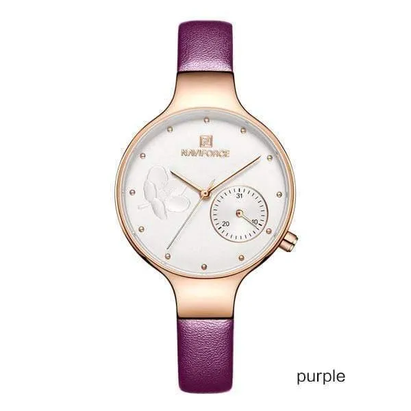 Frauen Uhren Top Luxus Marke Damen Quarz Uhren Echtes Leder Armband Casual Armbanduhren Geschenk Für Mädchen