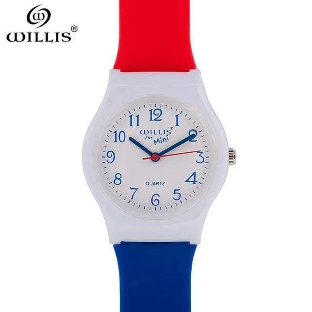 Sport Kinder Uhren Kinder Silikon Quarz Nette Uhr Für Junge Mädchen wasserdichte Schwimmen Armbanduhr
