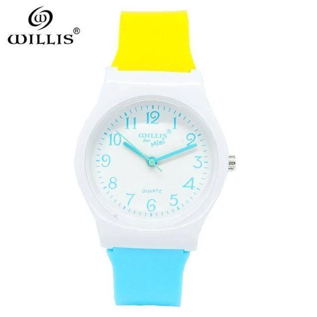 Sport Kinder Uhren Kinder Silikon Quarz Nette Uhr Für Junge Mädchen wasserdichte Schwimmen Armbanduhr