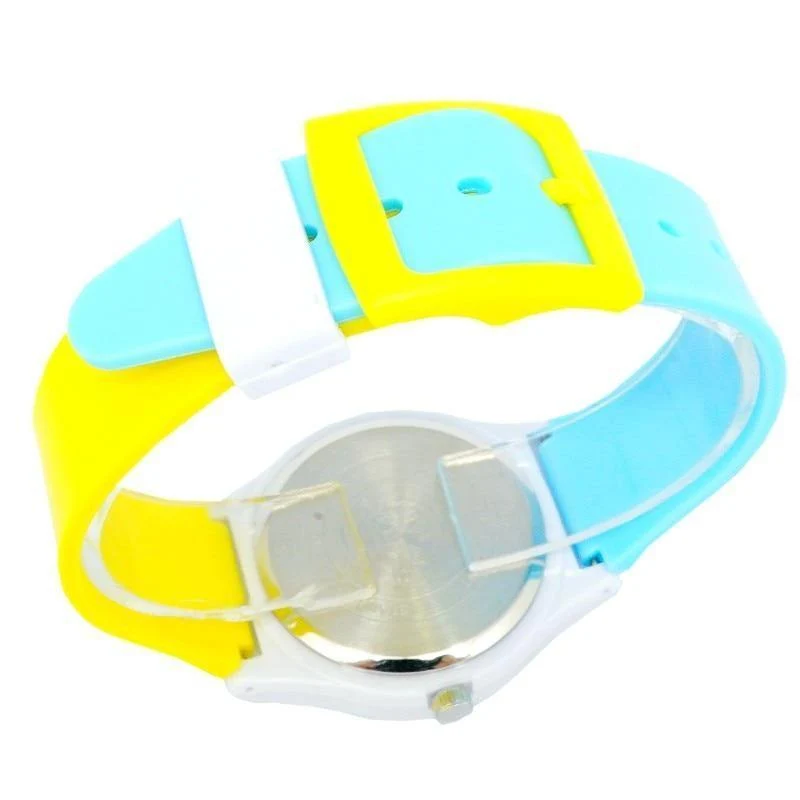 Sport Kinder Uhren Kinder Silikon Quarz Nette Uhr Für Junge Mädchen wasserdichte Schwimmen Armbanduhr