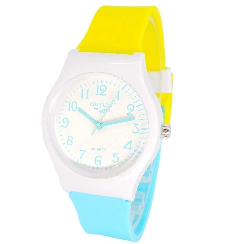 Sport Kinder Uhren Kinder Silikon Quarz Nette Uhr Für Junge Mädchen wasserdichte Schwimmen Armbanduhr