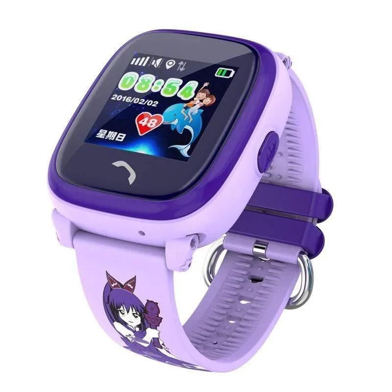 GPS-Verfolger-Uhr für Kinder schwimmen Touch Screen PAS-Notruf-Standort-intelligente Uhr DF25 tragbare Uhr der Kinder
