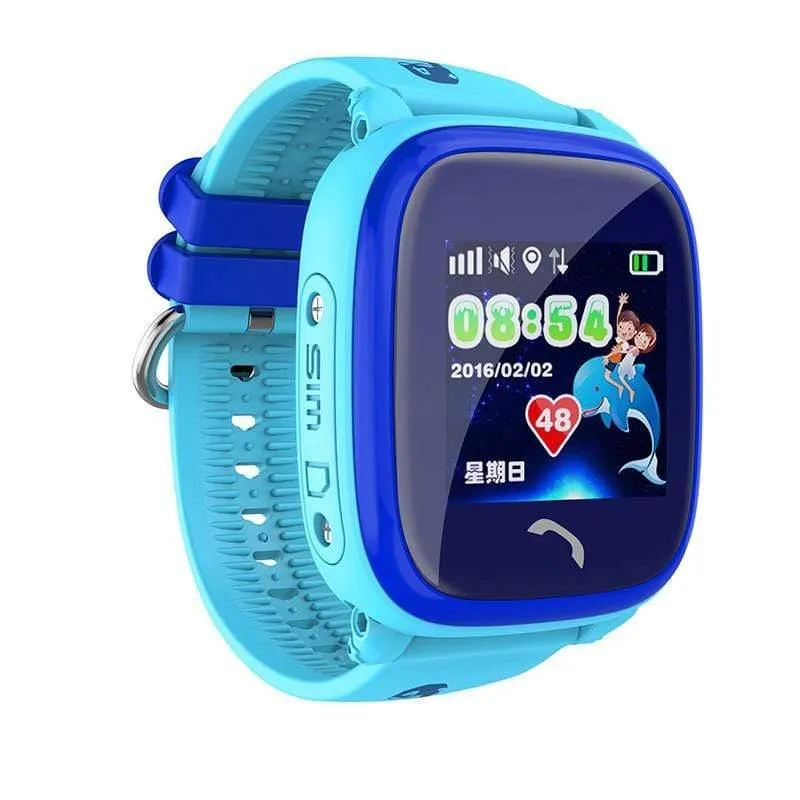 GPS-Verfolger-Uhr für Kinder schwimmen Touch Screen PAS-Notruf-Standort-intelligente Uhr DF25 tragbare Uhr der Kinder