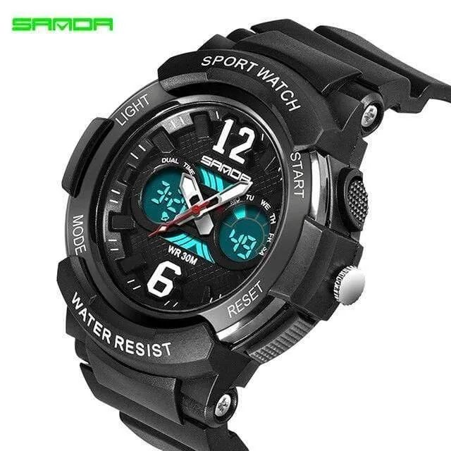 Mode Lässig Kinderuhren 30M Wasserdichte Quarz Armbanduhren Sport Kinder Uhr jungen Stunden Mädchen Studenten Uhr