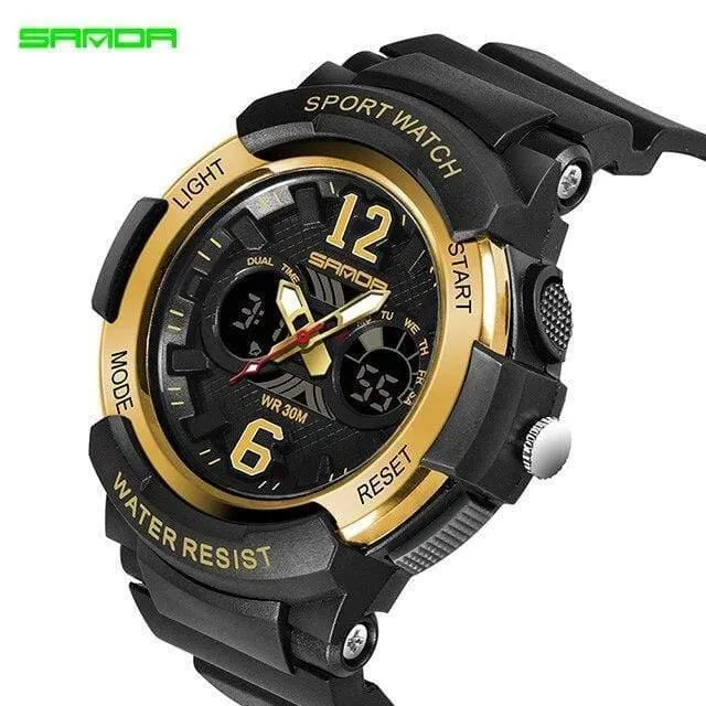 Mode Lässig Kinderuhren 30M Wasserdichte Quarz Armbanduhren Sport Kinder Uhr jungen Stunden Mädchen Studenten Uhr