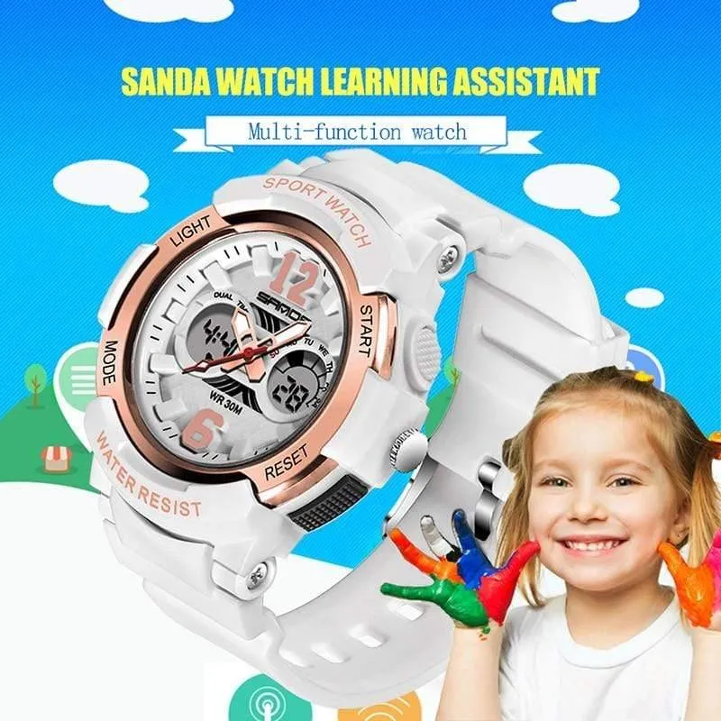Mode Lässig Kinderuhren 30M Wasserdichte Quarz Armbanduhren Sport Kinder Uhr jungen Stunden Mädchen Studenten Uhr