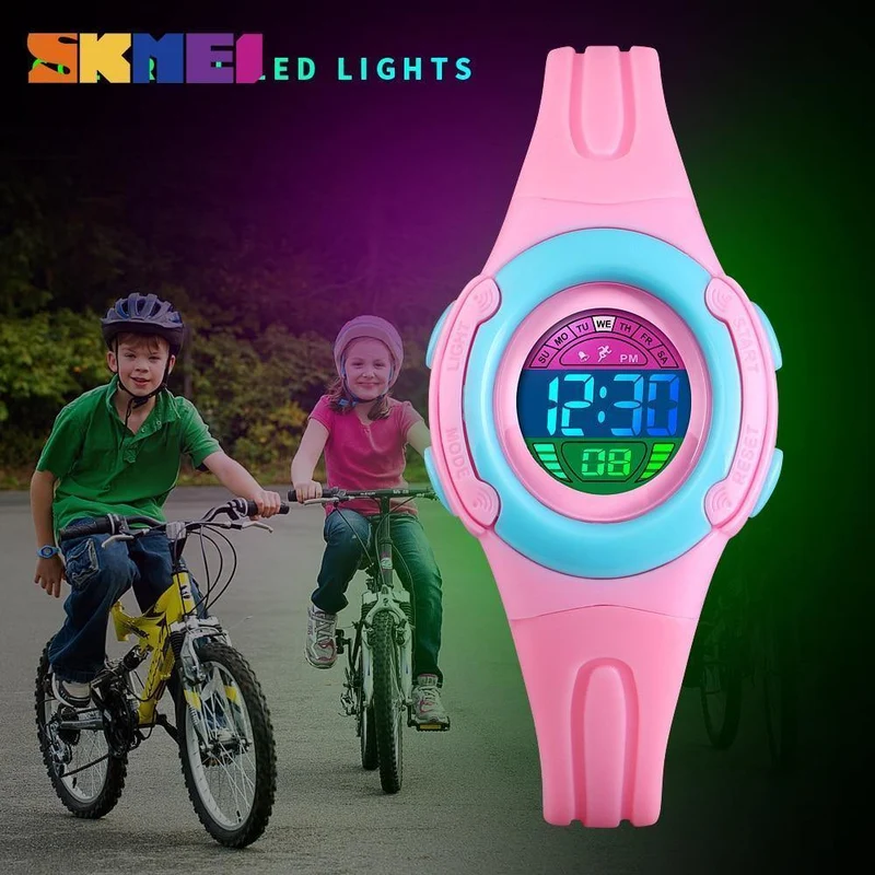 Sport Student Kinder Uhr Kinder Uhren Jungen Mädchen Uhr Kind LED Digital Armbanduhr Elektronische Armbanduhr Junge Mädchen
