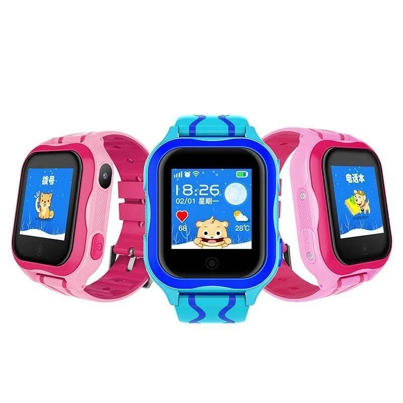 Kinder Uhr GPS LBS A32 Baby SIM Karte Touchscreen SOS Anruf Kamera Tracker Kinder Wecker Anti-Verloren Smartband
