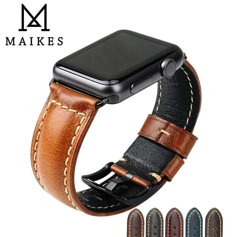 Lederarmband für Apple-Uhrenarmband 42mm 38mm / 44mm 40mm Serie 4 3 2 für Apple-Uhrenarmband iWatch-Uhrenarmband