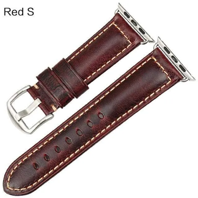 Lederarmband für Apple-Uhrenarmband 42mm 38mm / 44mm 40mm Serie 4 3 2 für Apple-Uhrenarmband iWatch-Uhrenarmband