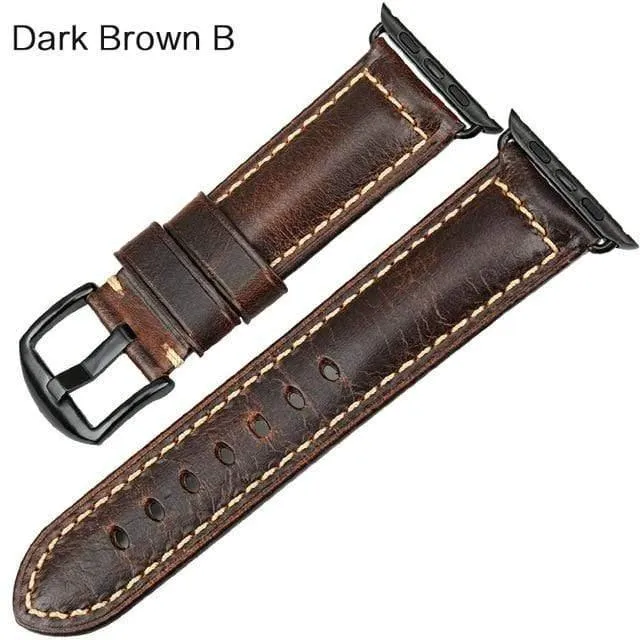 Lederarmband für Apple-Uhrenarmband 42mm 38mm / 44mm 40mm Serie 4 3 2 für Apple-Uhrenarmband iWatch-Uhrenarmband