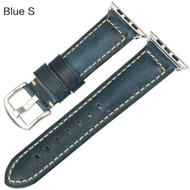 Lederarmband für Apple-Uhrenarmband 42mm 38mm / 44mm 40mm Serie 4 3 2 für Apple-Uhrenarmband iWatch-Uhrenarmband
