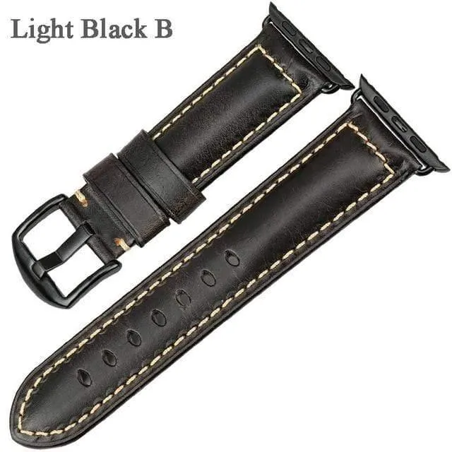 Lederarmband für Apple-Uhrenarmband 42mm 38mm / 44mm 40mm Serie 4 3 2 für Apple-Uhrenarmband iWatch-Uhrenarmband