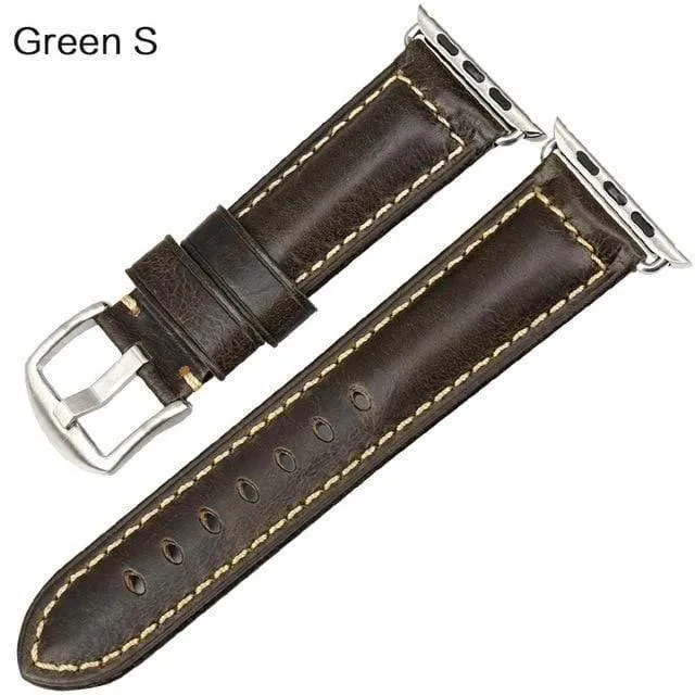 Lederarmband für Apple-Uhrenarmband 42mm 38mm / 44mm 40mm Serie 4 3 2 für Apple-Uhrenarmband iWatch-Uhrenarmband