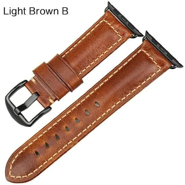Lederarmband für Apple-Uhrenarmband 42mm 38mm / 44mm 40mm Serie 4 3 2 für Apple-Uhrenarmband iWatch-Uhrenarmband