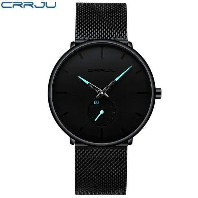 Herrenuhren Top-Marke Luxus wasserdichte Sportuhr Männer Ultra Thin Dial Quarzuhr Casual Relogio Masculino